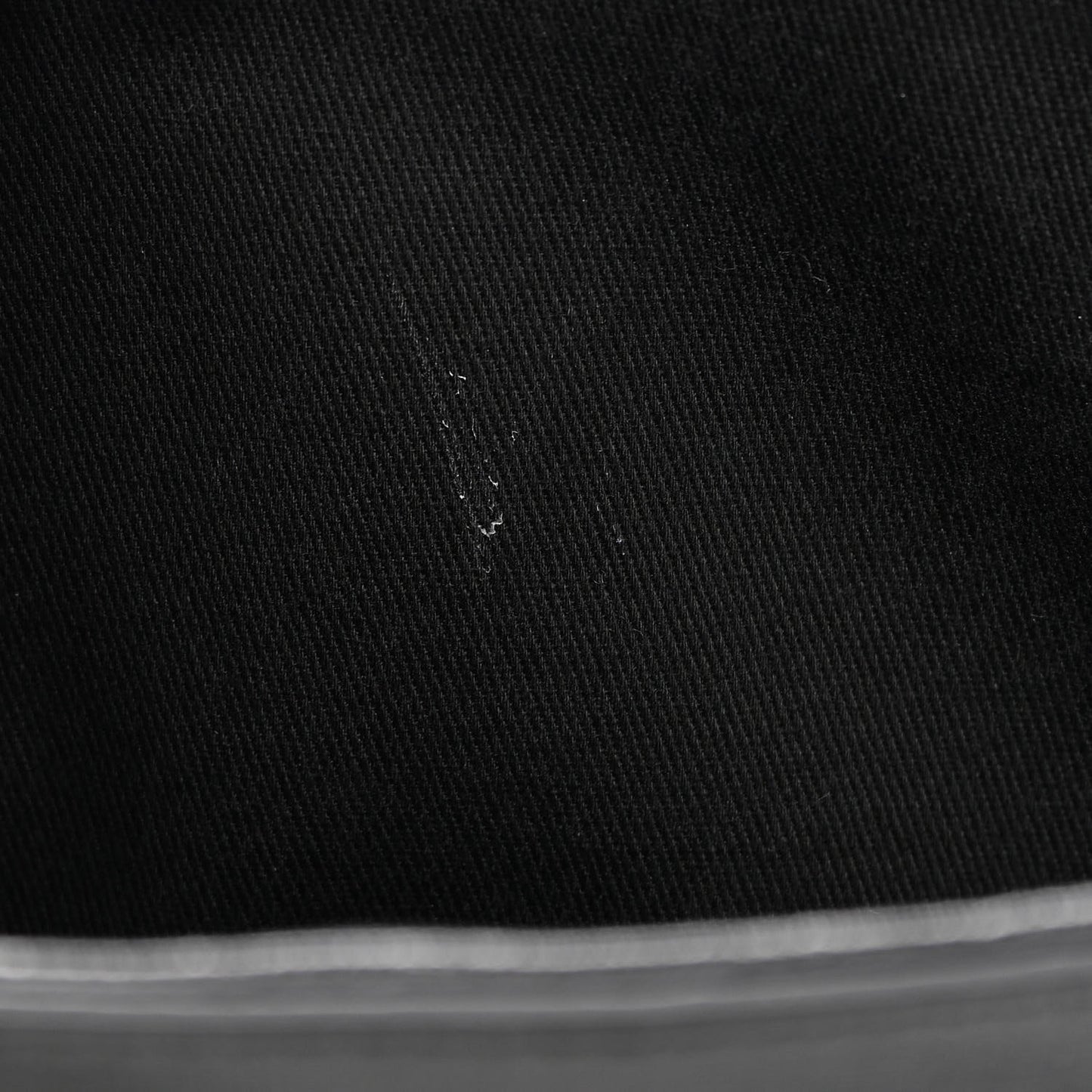 Saffiano Striped Diag Belt Bag Black