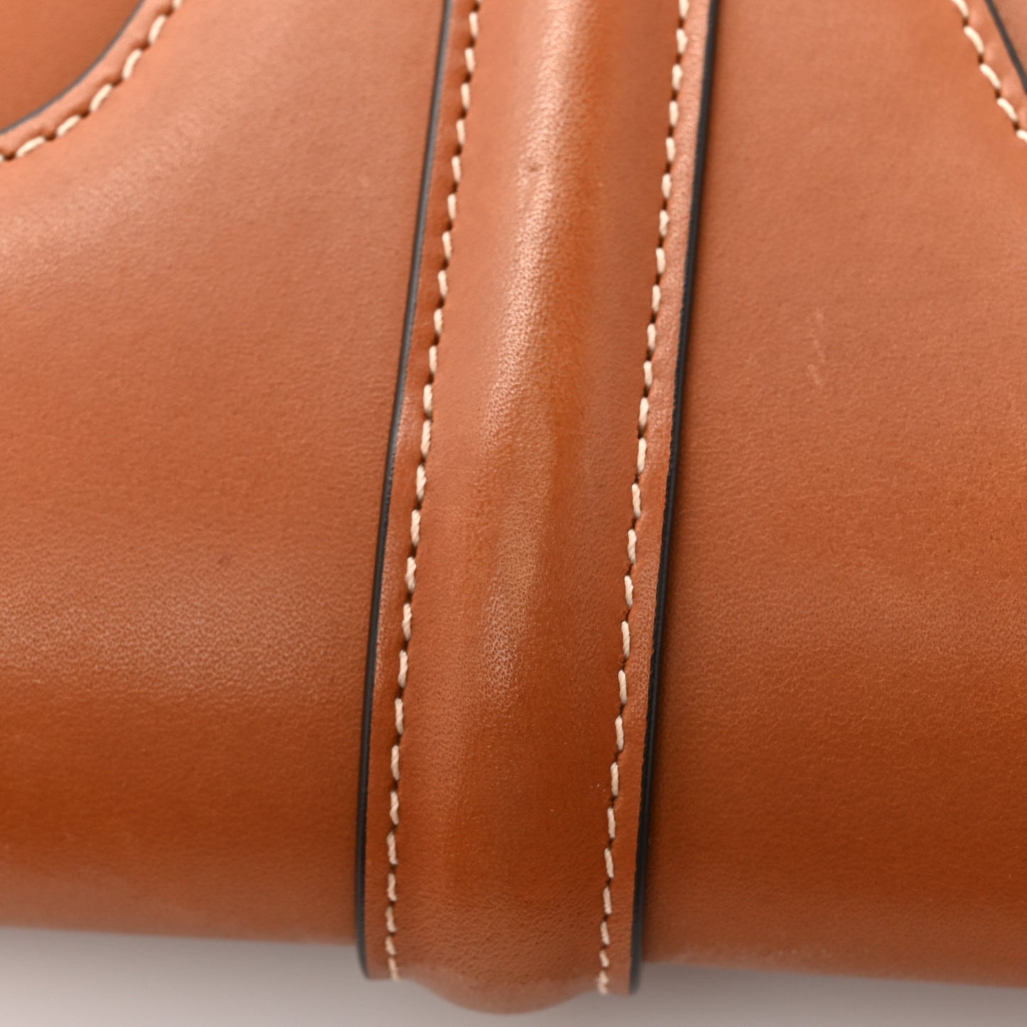 Natural Calfskin Besace Small 16 Tan