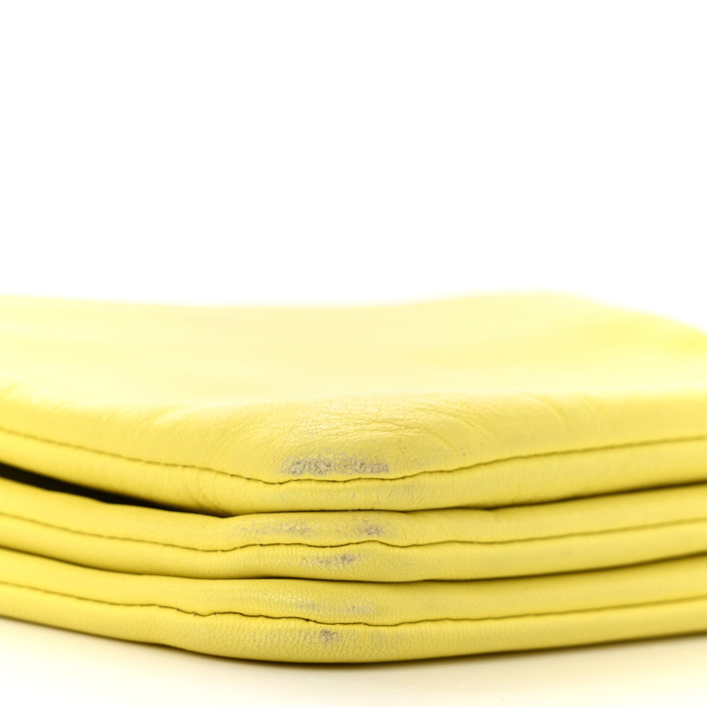 Lambskin Small Trio Crossbody Bag Citron