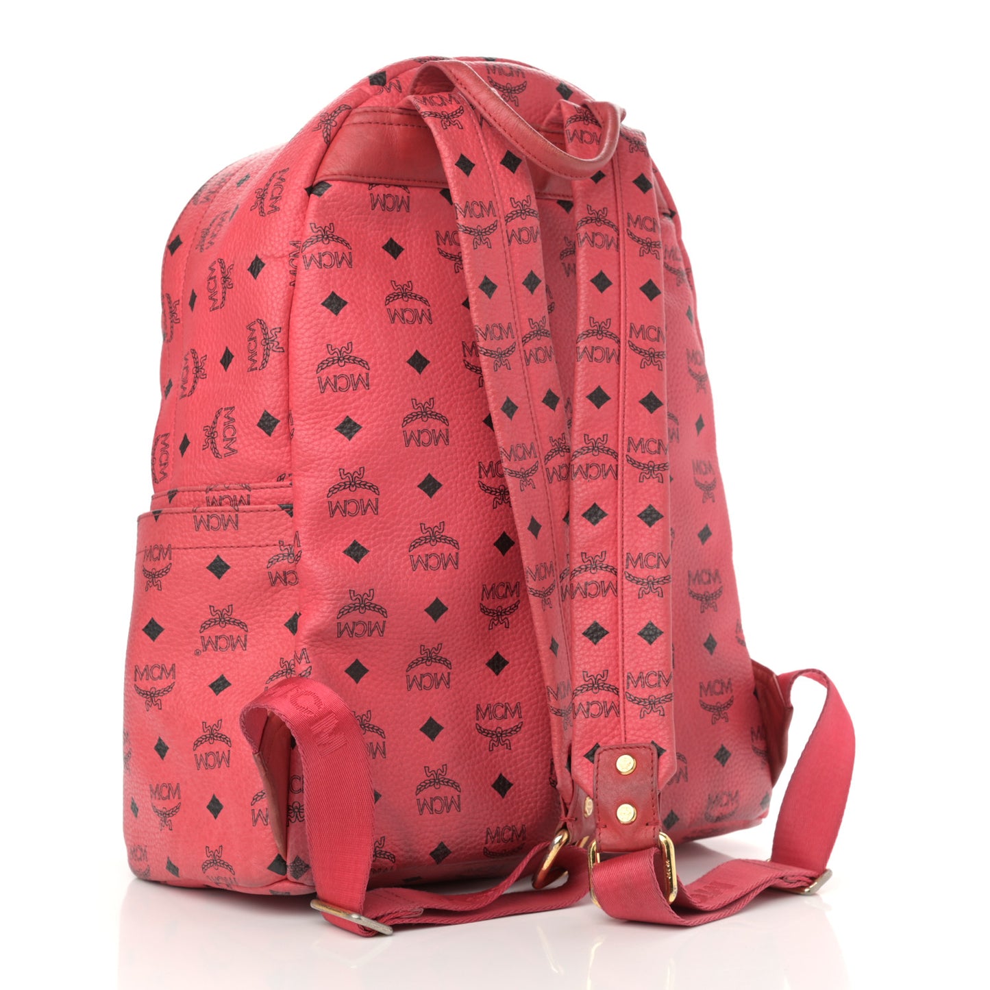 Visetos Medium Sprinkle Stud Stark Backpack Corail