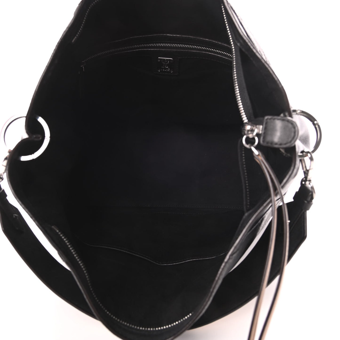 Calfskin Ottomar Large Klara Hobo Black