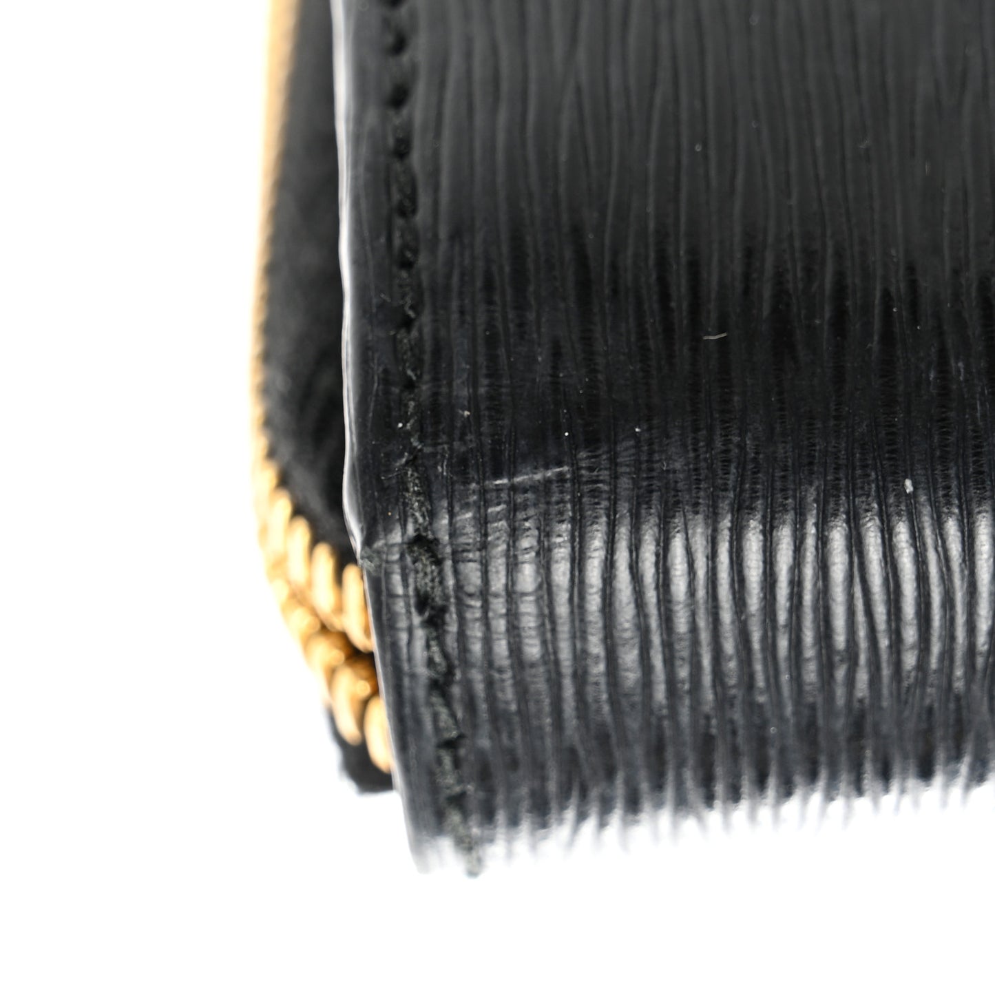 Vitello Move Zip Around Wallet Black