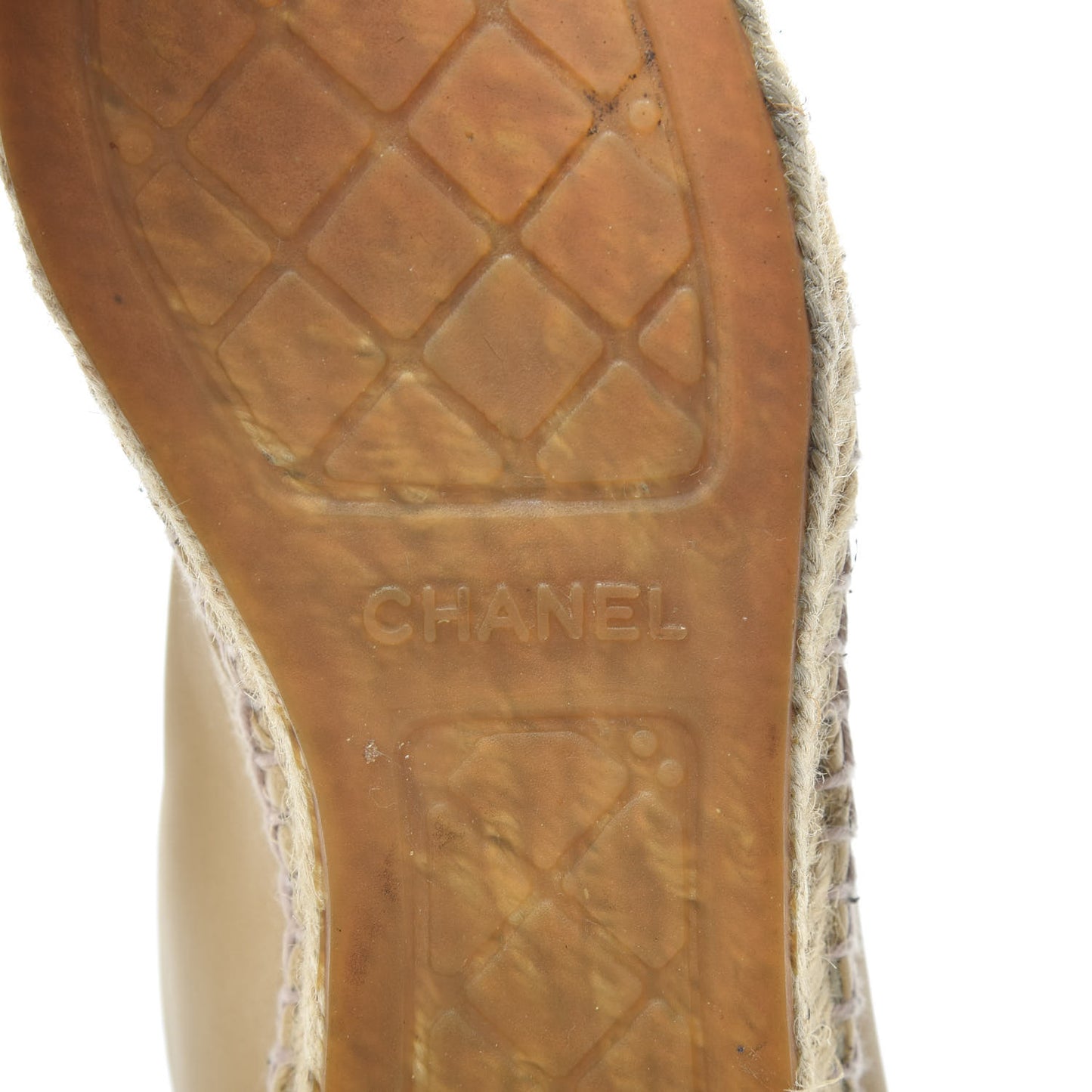 Lambskin Canvas Cap Toe Lace Up Espadrilles 38 Dark Beige Black