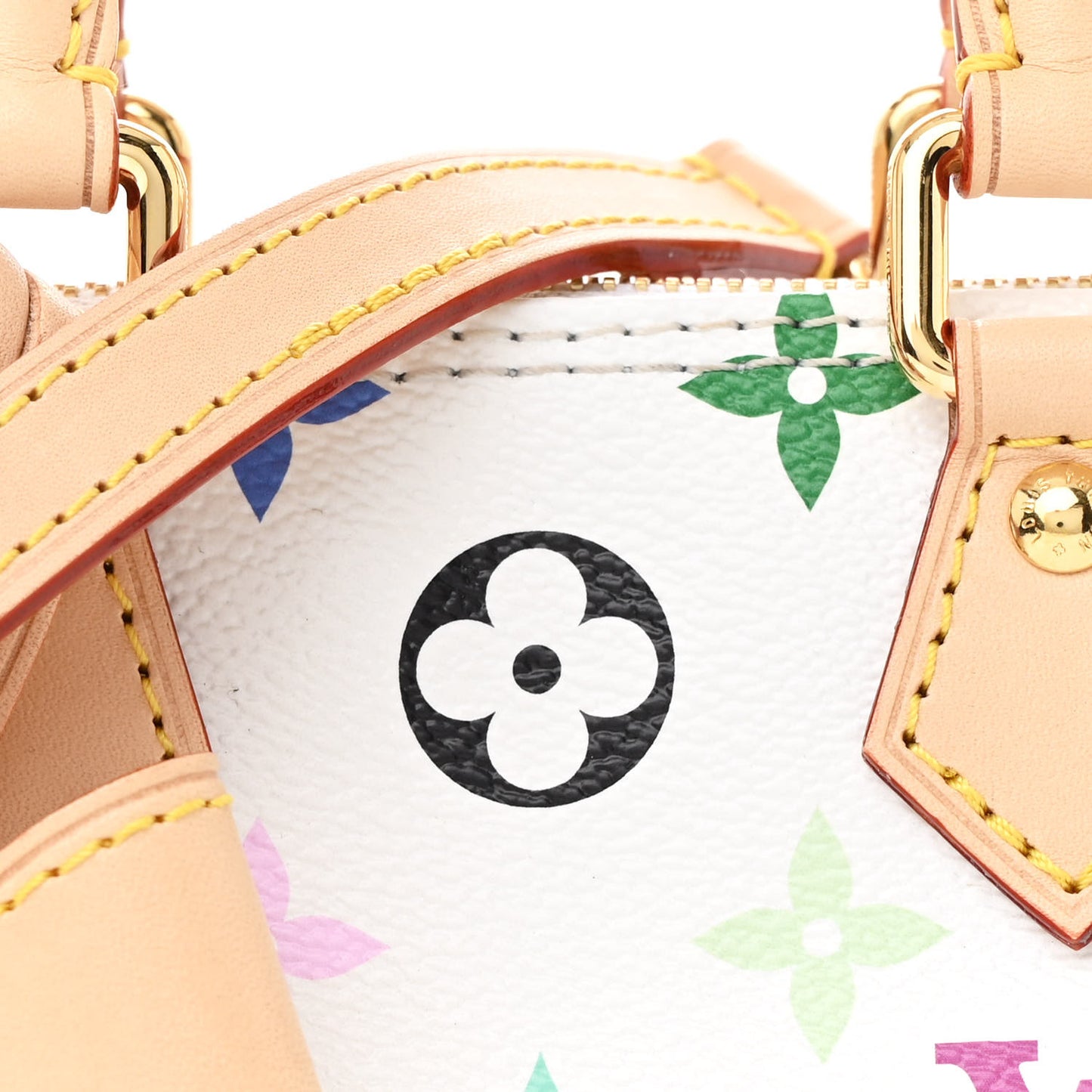 LV X TM Monogram Multicolor Nano Speedy White