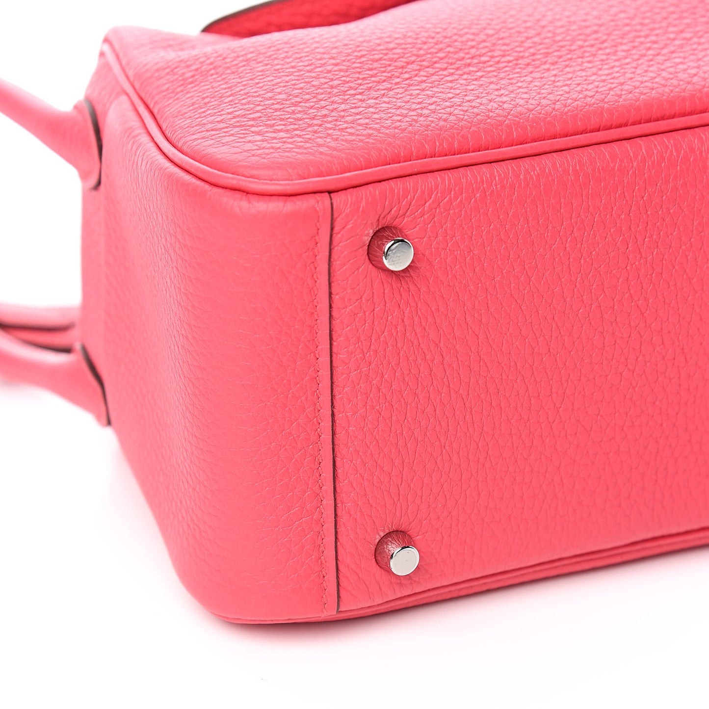 Taurillon Clemence Mini Lindy 20 Rose Extreme