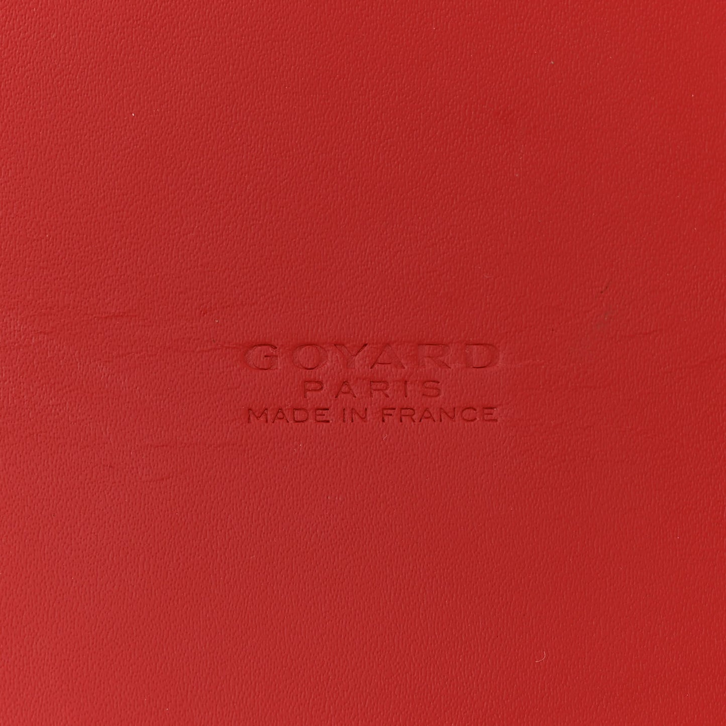 Goyardine Mini Vendome Red