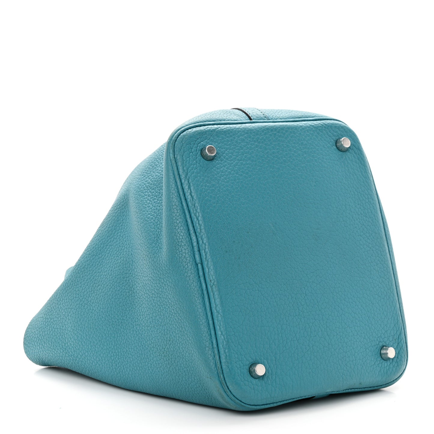 Taurillon Clemence Picotin Lock 22 MM Turquoise