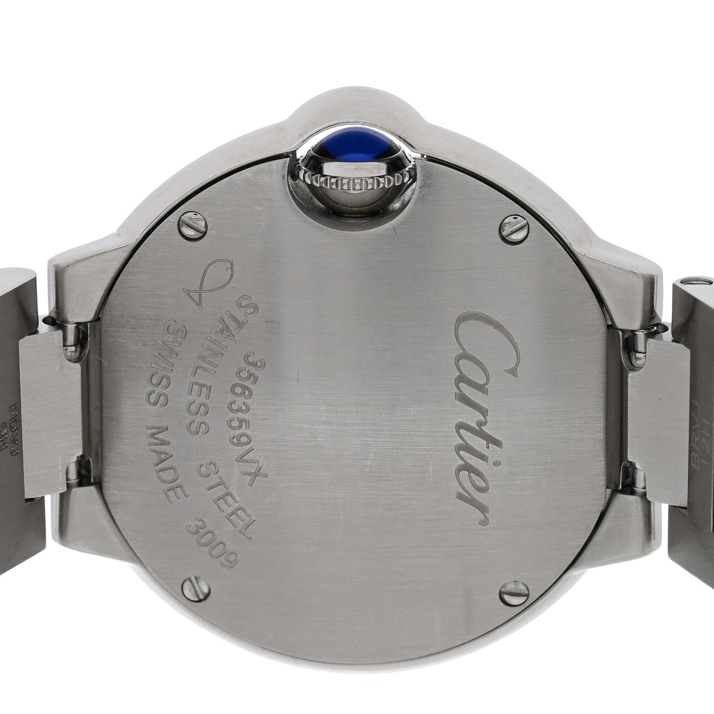 Stainless Steel 28mm Ballon Bleu De Cartier Quartz Watch Pink