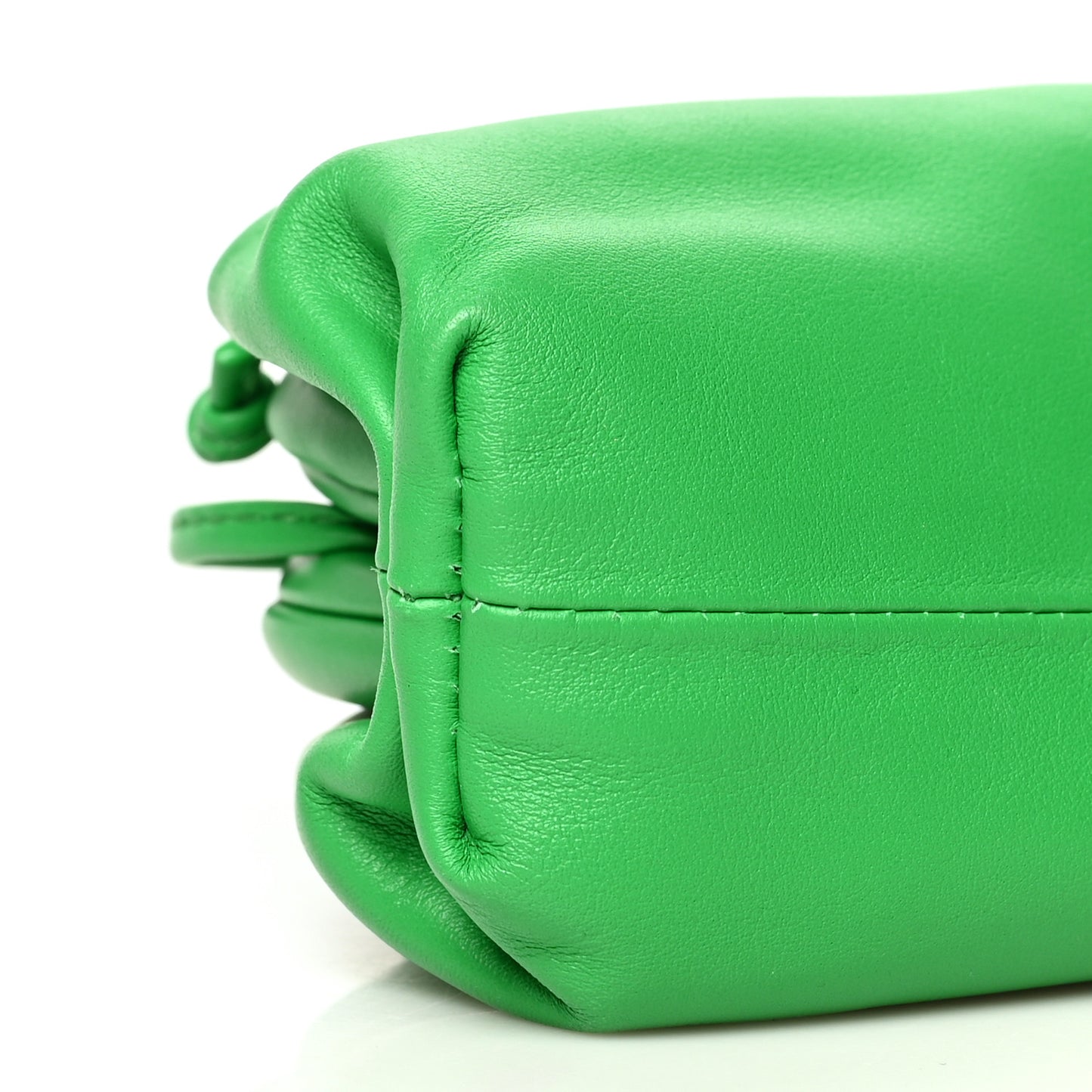 Butter Calfskin The Mini Pouch Parakeet