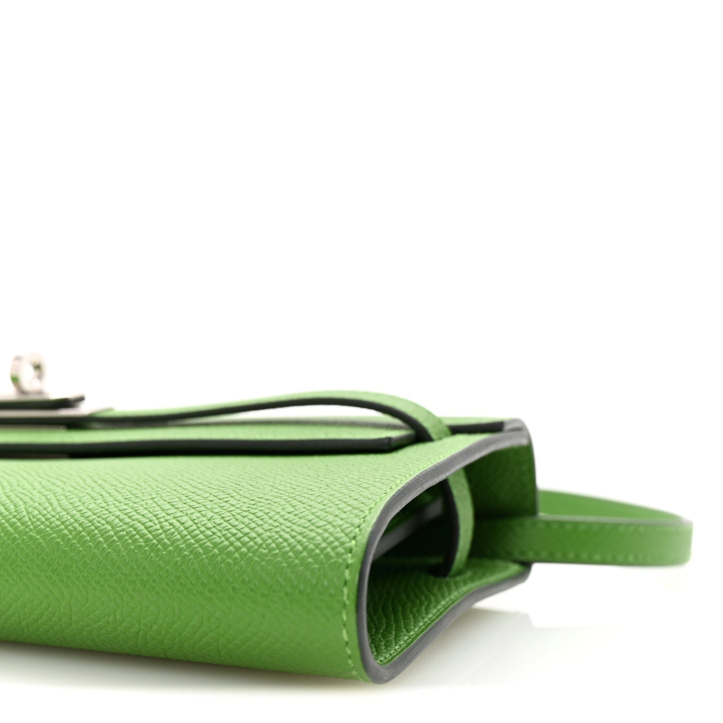 Epsom Kelly Wallet To Go Vert Yucca