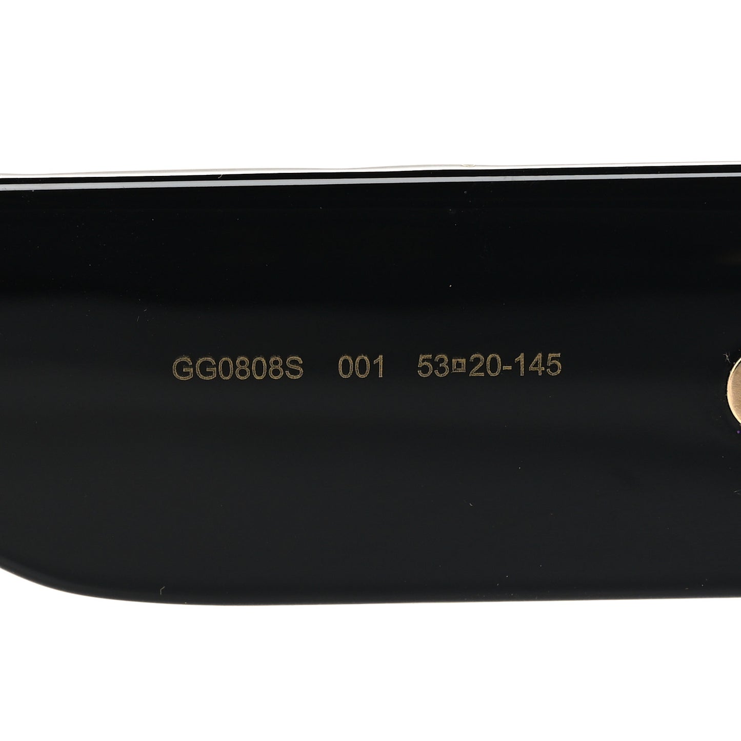 Acetate GG Butterfly Sunglasses GG0808S Black