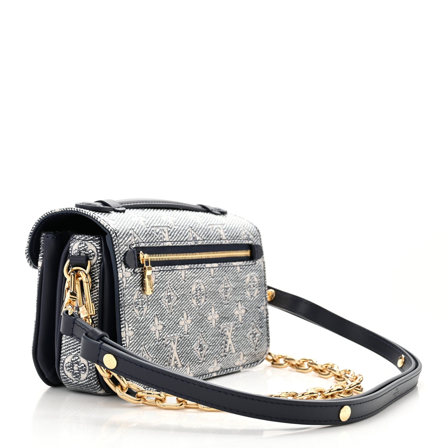 Monoglam Pochette Metis East West Blue