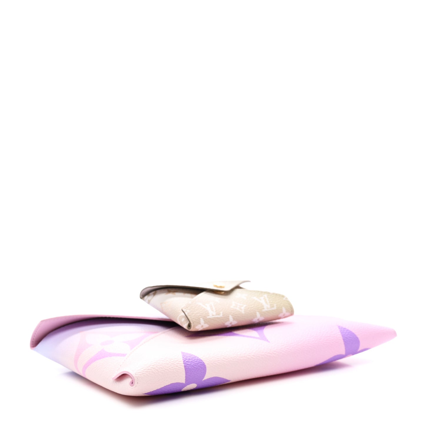 Monogram Giant Spring In The City Kirigami Pochette Set Sunrise Pastel Sunset Kaki
