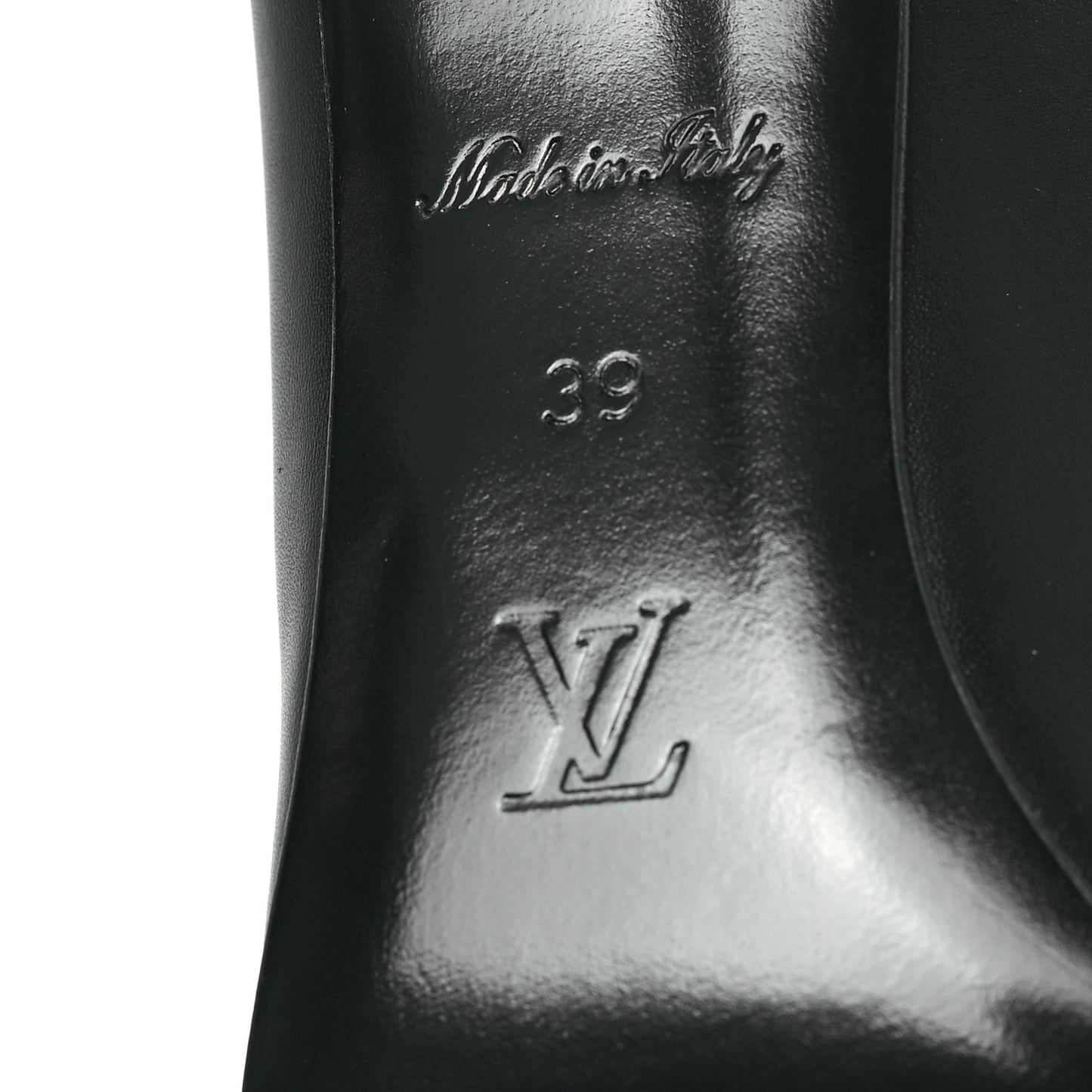Monogram Studded Cherie Pumps 39 Black