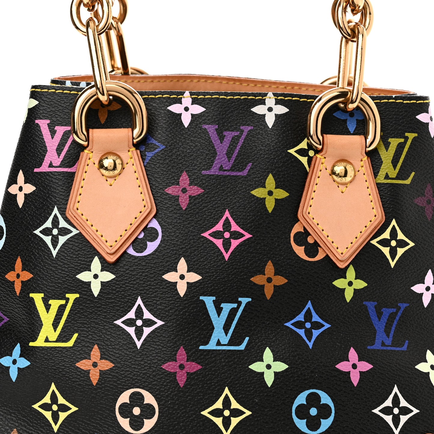 Monogram Multicolor Audra Black