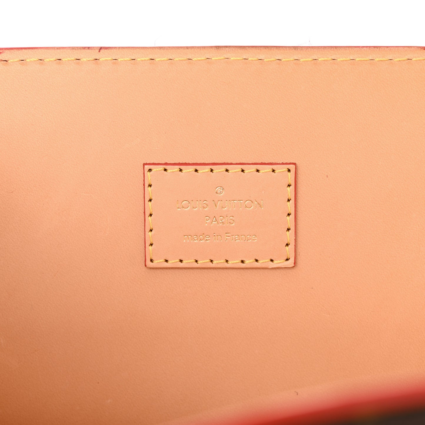 Monogram Calf Hair Spikes Iconoclasts Christian Louboutin Tote Red