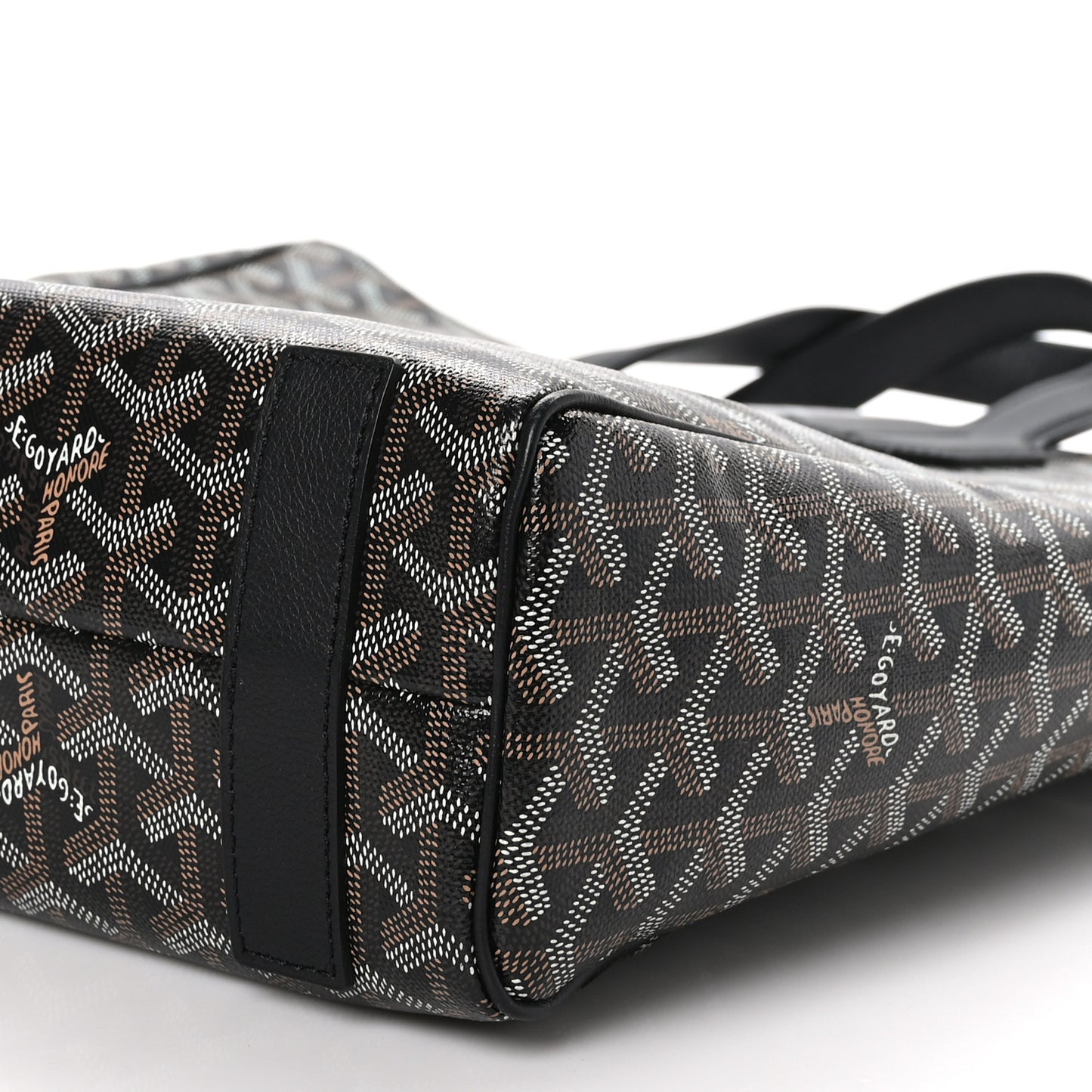 Goyardine Voltaire III Tote Black