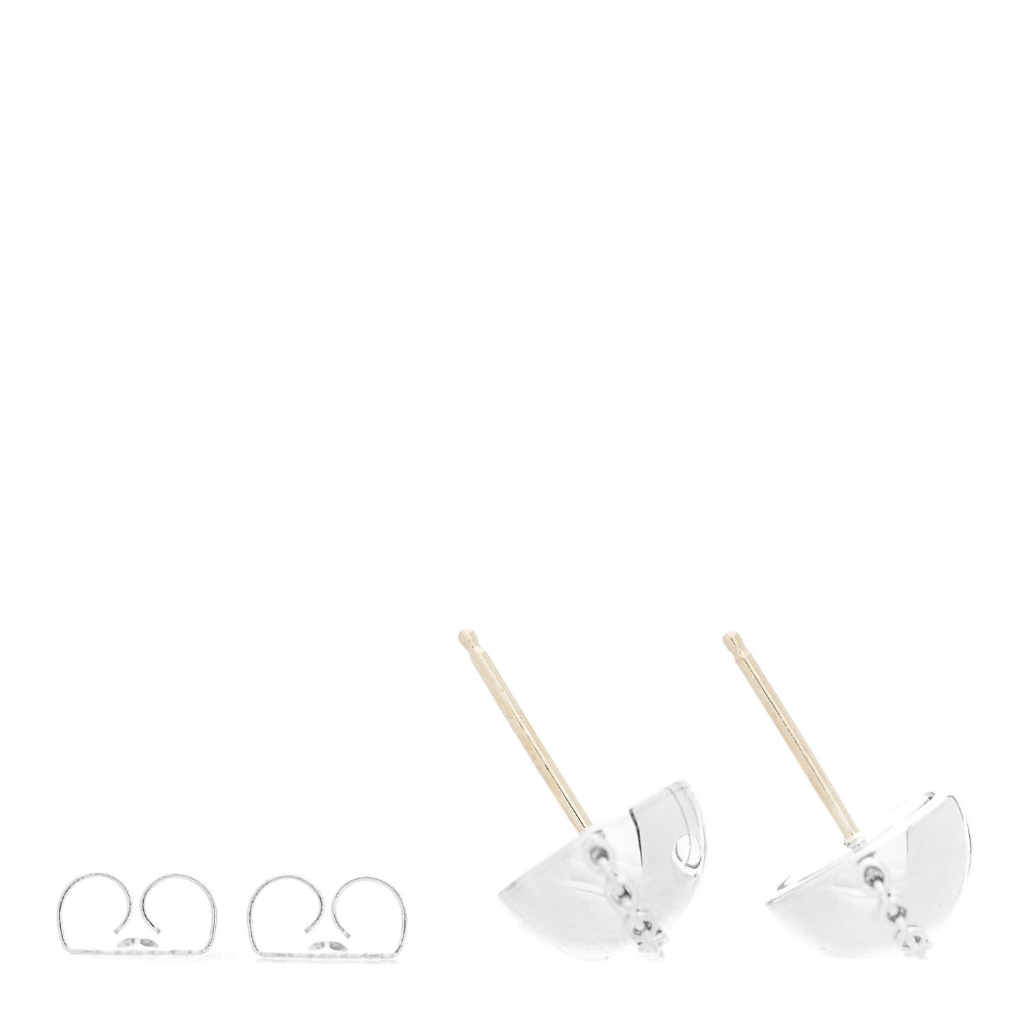 Sterling Silver HardWear Bolt Ball Earrings