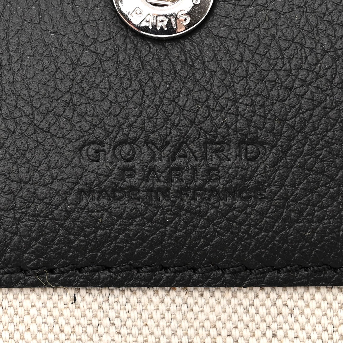 Goyardine Boheme Hobo Black