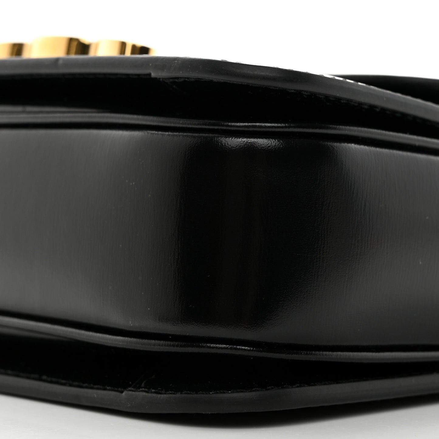 Shiny Calfskin Teen Triomphe Black