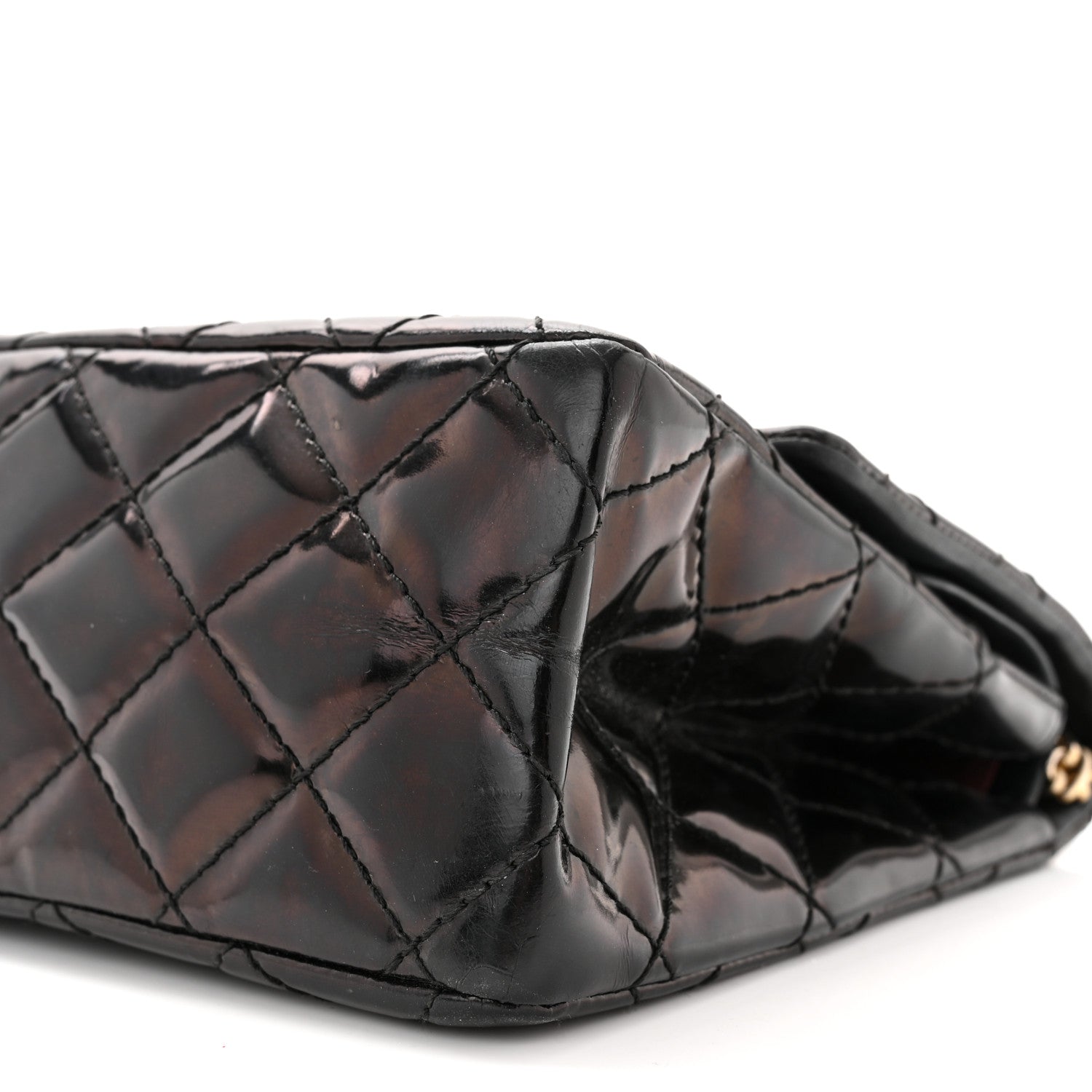 Chanel Patent Quilted 2.55 Reissue 226 Flap Black 10 of 12