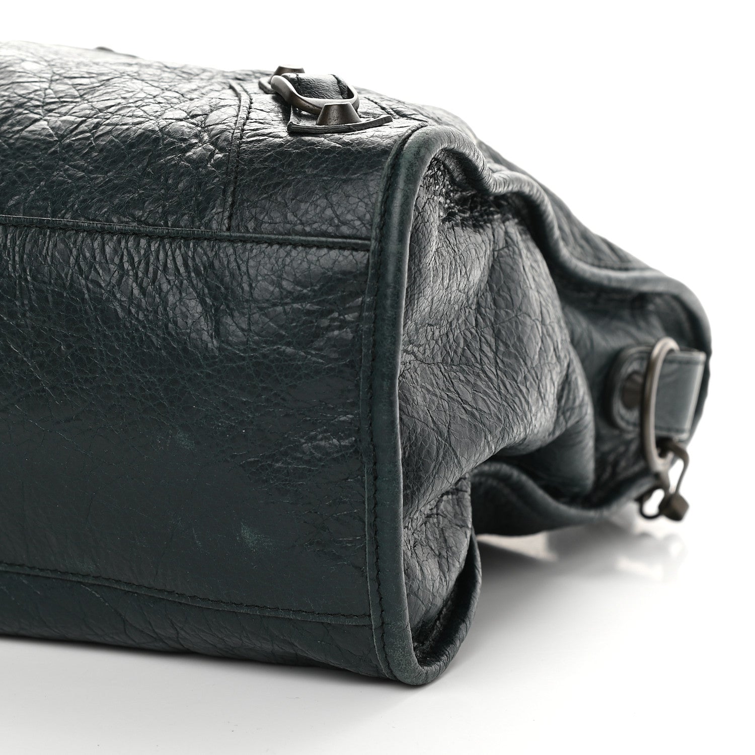 Balenciaga Agneau Classic Hardware City Vert Pinede 8 of 8