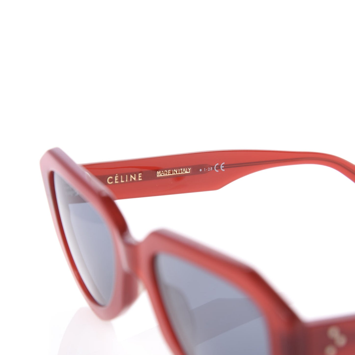 Acetate Sunglasses CL40046U Milky Red