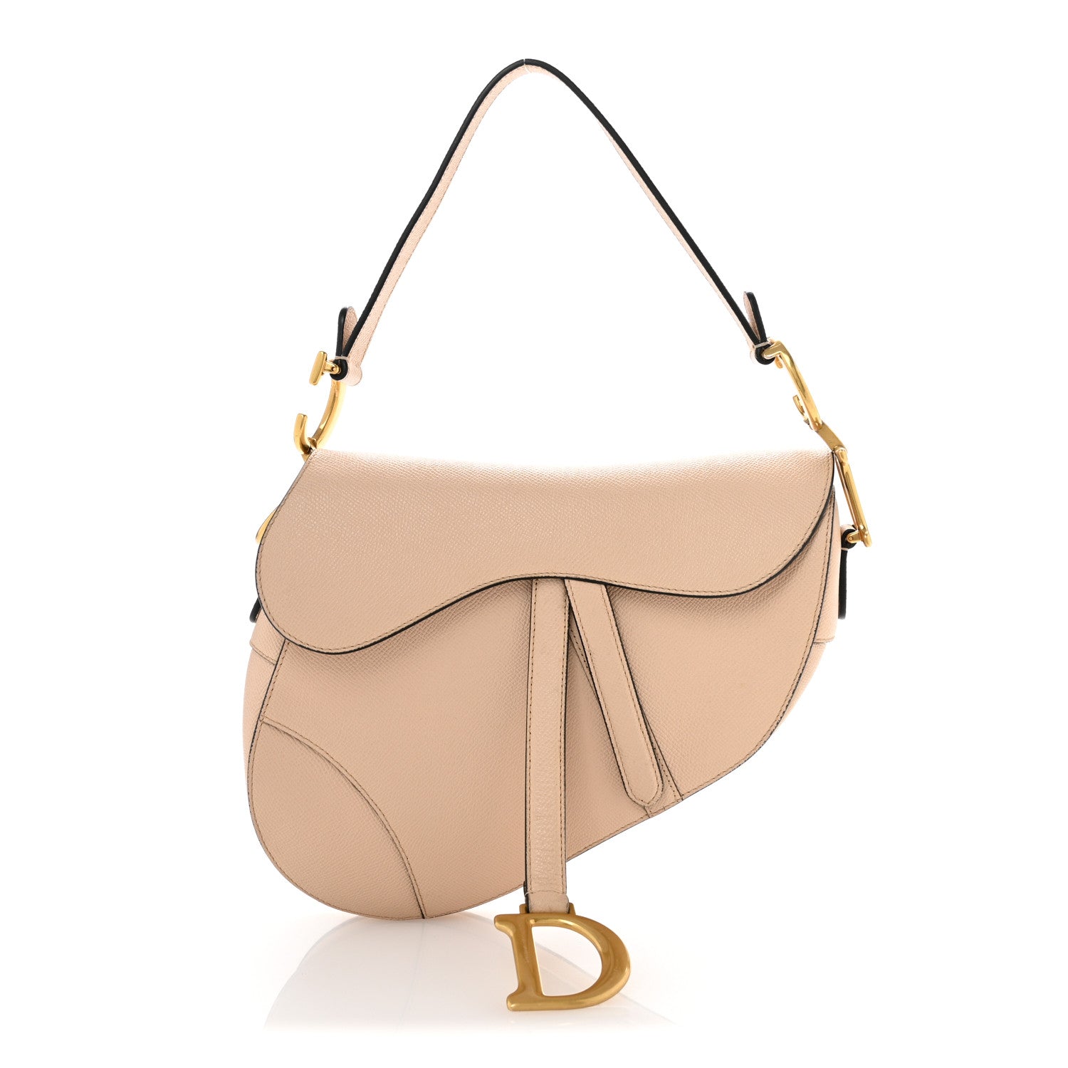 Christian Dior Grained Calfskin Saddle Bag Fard 1880239 – FASHIONPHILE