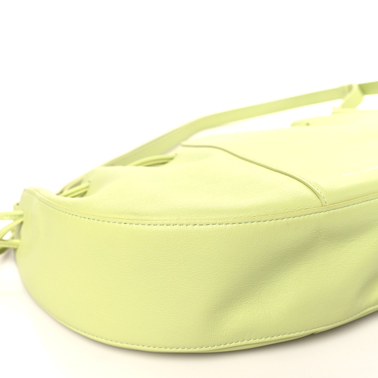 Tumbled Calfskin Lilium Bag Mint