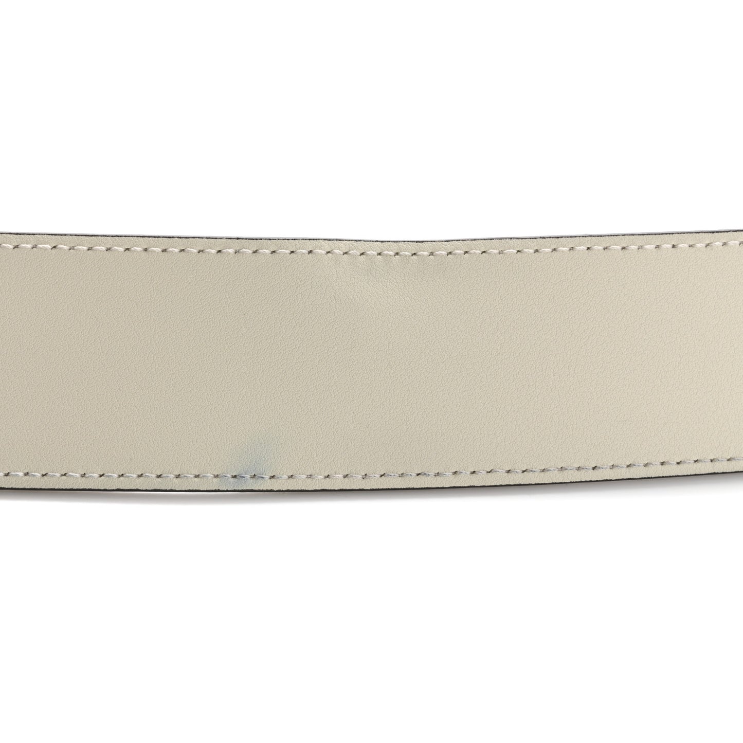 Calfskin Double G 40mm Belt 115 46 Mystic White