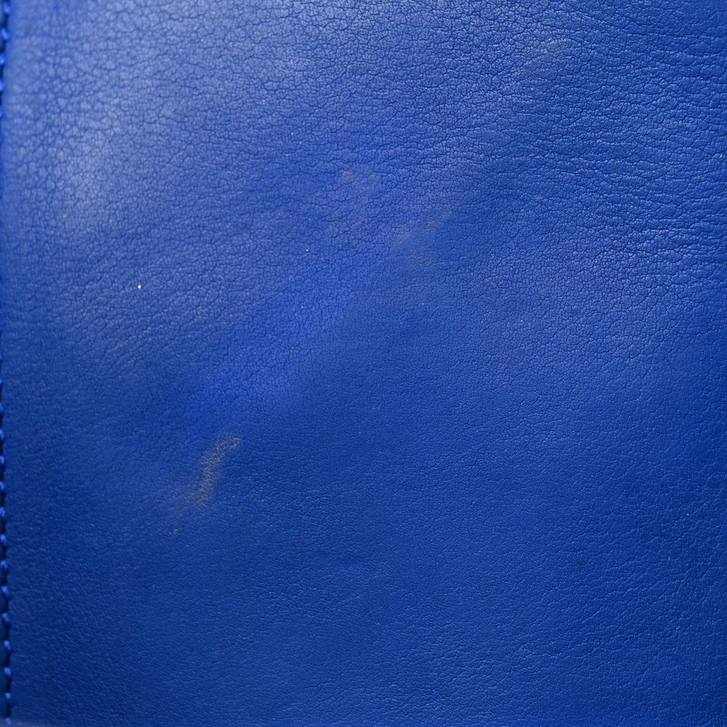 Saint Laurent Sheepskin Small Cabas ChYc Royal Blue 9 of 12