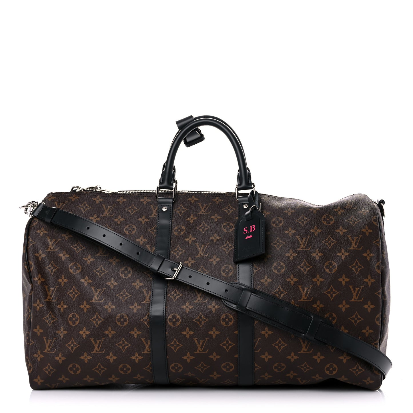 Monogram Macassar Keepall Bandouliere 55