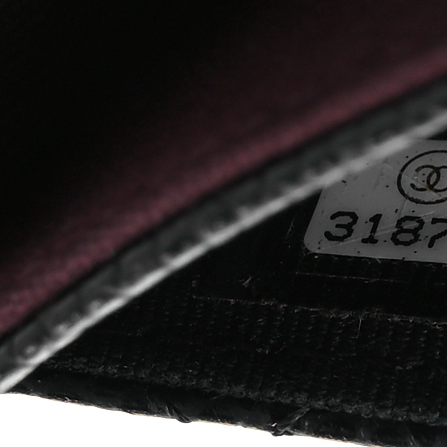 Caviar Quilted Flap Card Holder Wallet Black