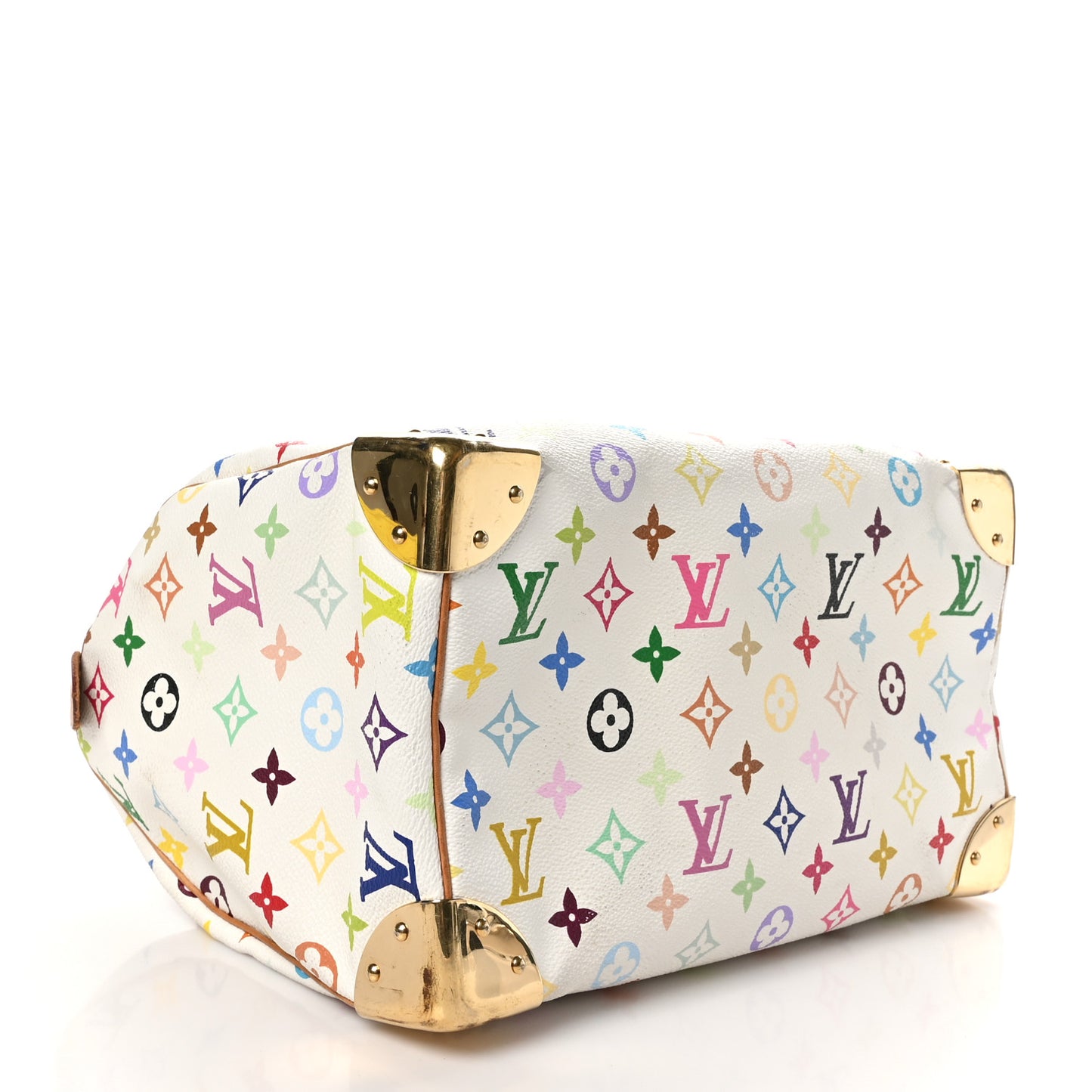 Monogram Multicolor Speedy 30 White