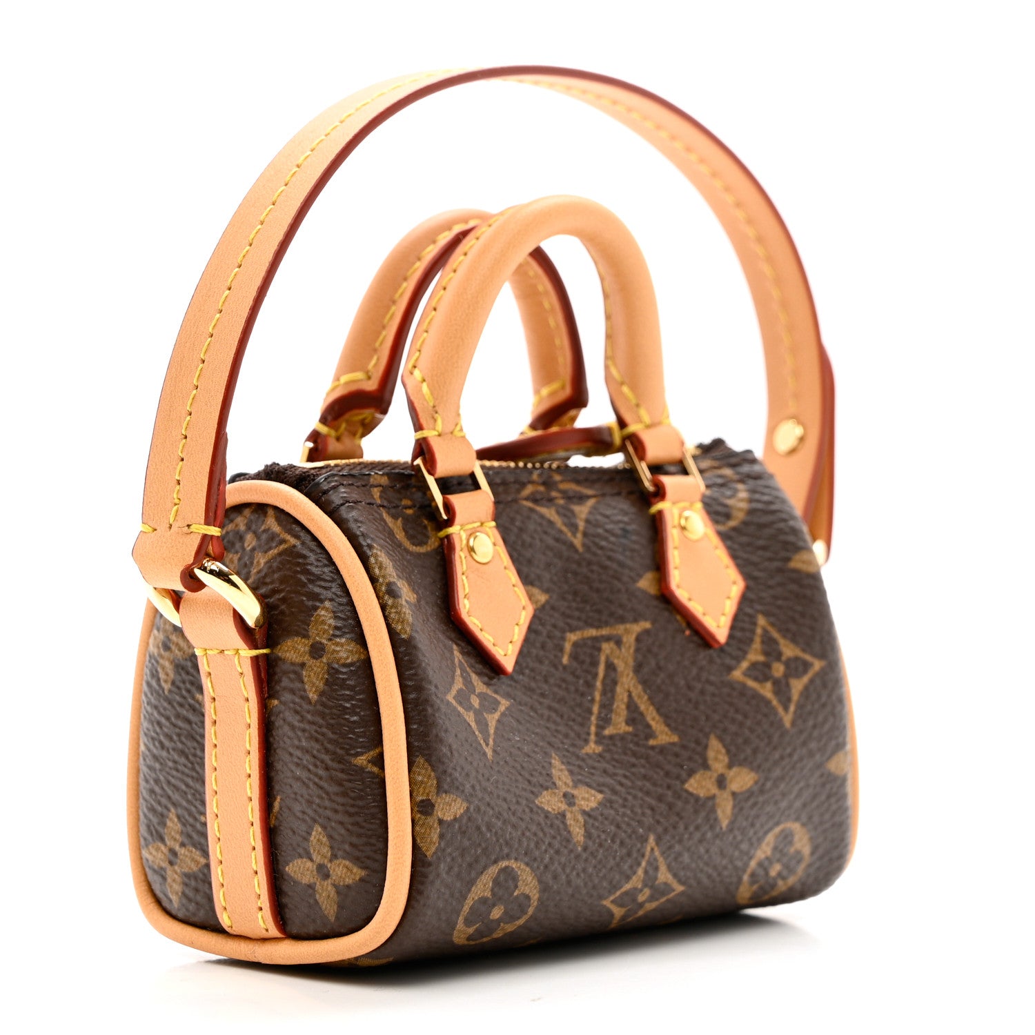 Louis Vuitton Monogram Micro Speedy Bag Charm 2 of 6