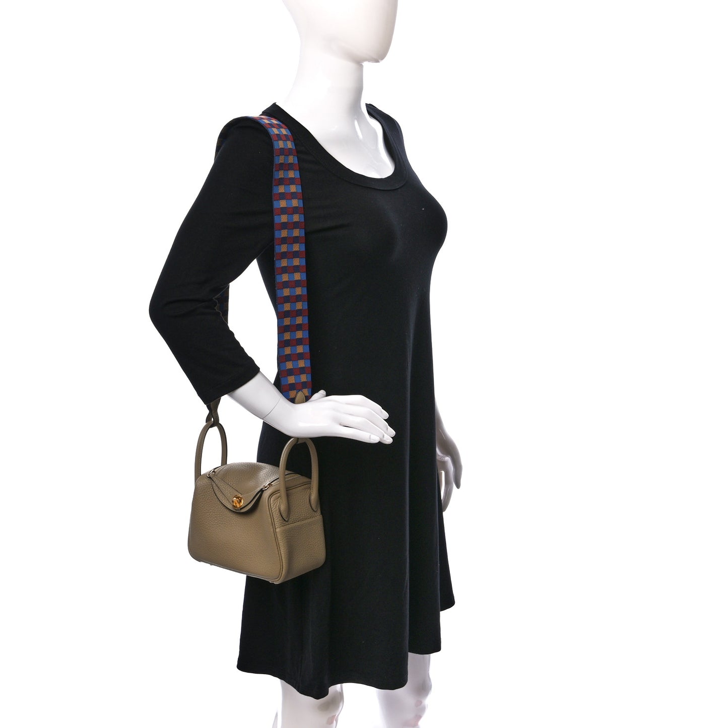Taurillon Clemence Maxi Quadrille Mini Lindy 20 Trench Bleu Billard Biscuit
