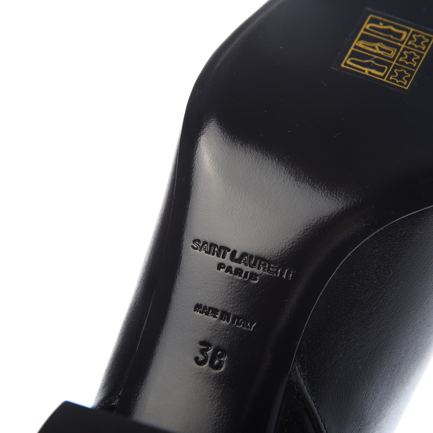 Calfskin Loulou 70 Uniform Ankle Boots 38 Black