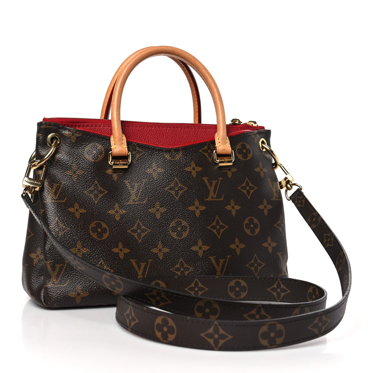 Monogram Pallas BB Cherry