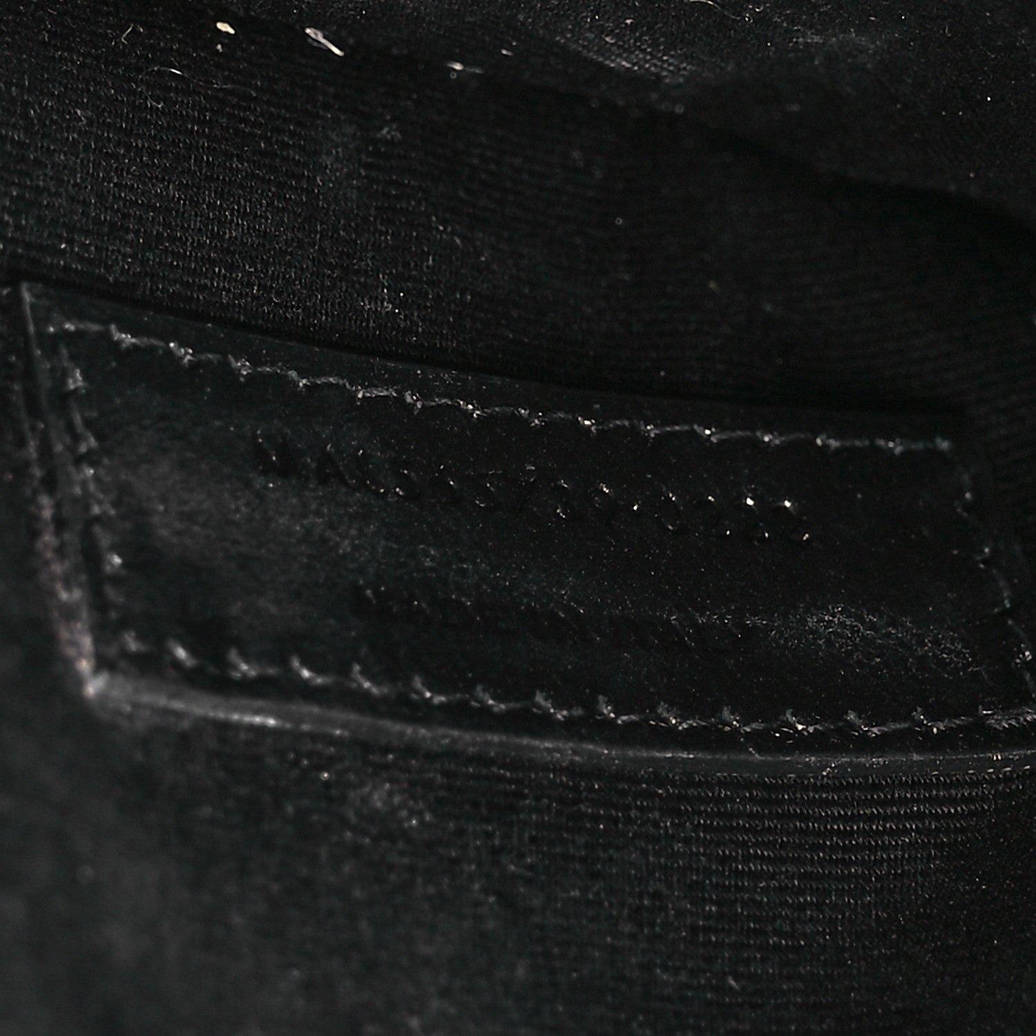 Saint Laurent Grain De Poudre Uptown Pouch Black 7 of 9