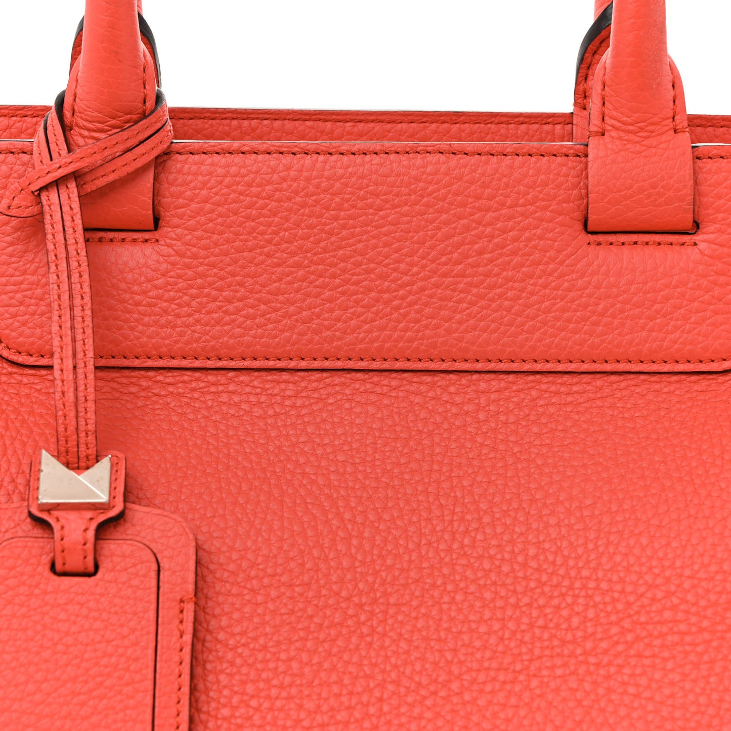 Taurillon Gex Pauline MM Tote Coral