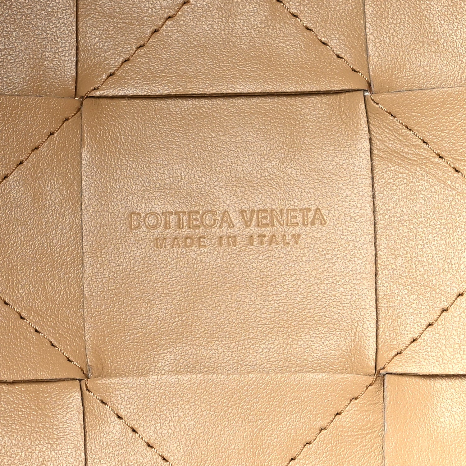 Bottega Veneta Intreccio Mini Gloss Croc Crossbody Bucket Bag Praline 6 of 9