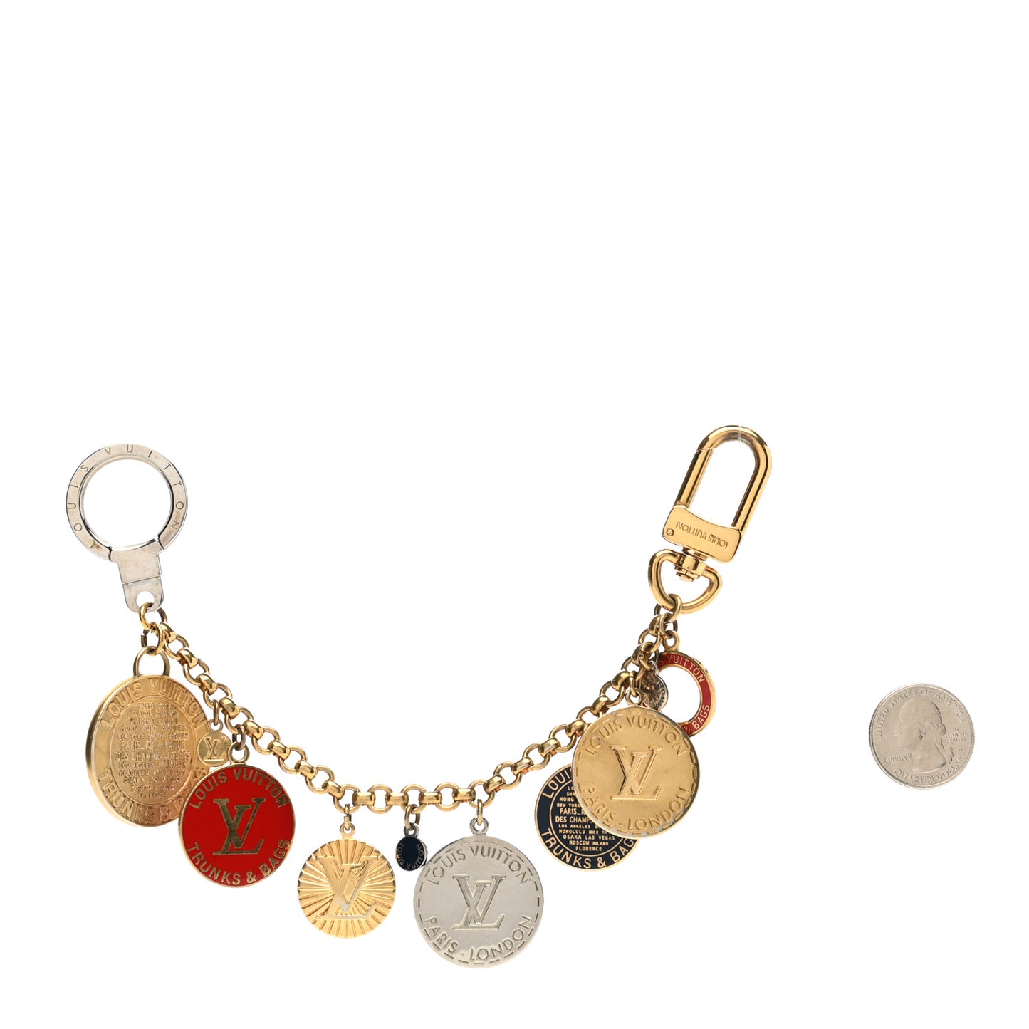 Trunks and Bags Chaine Bag Charm Multicolor