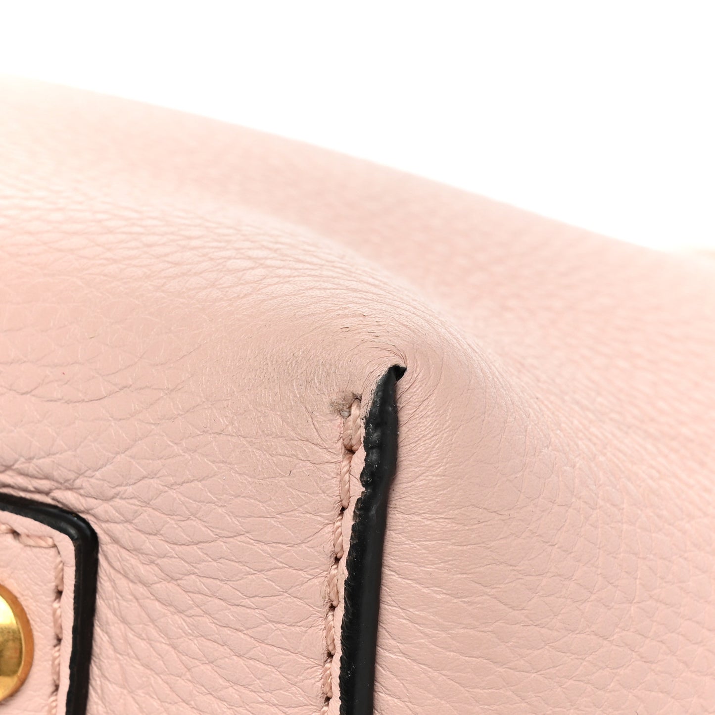 Marais Calfskin Medium Belt Bag Pale Ash Rose
