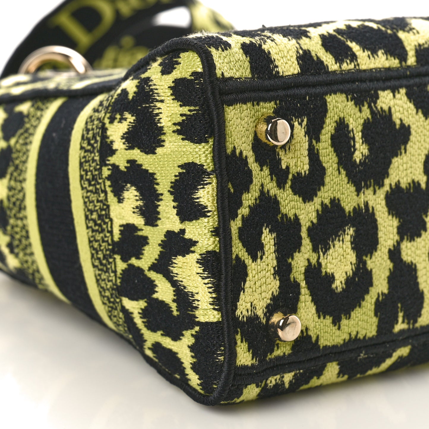 Canvas Mizza Embroidered Medium Lady D-Lite Lime Pop