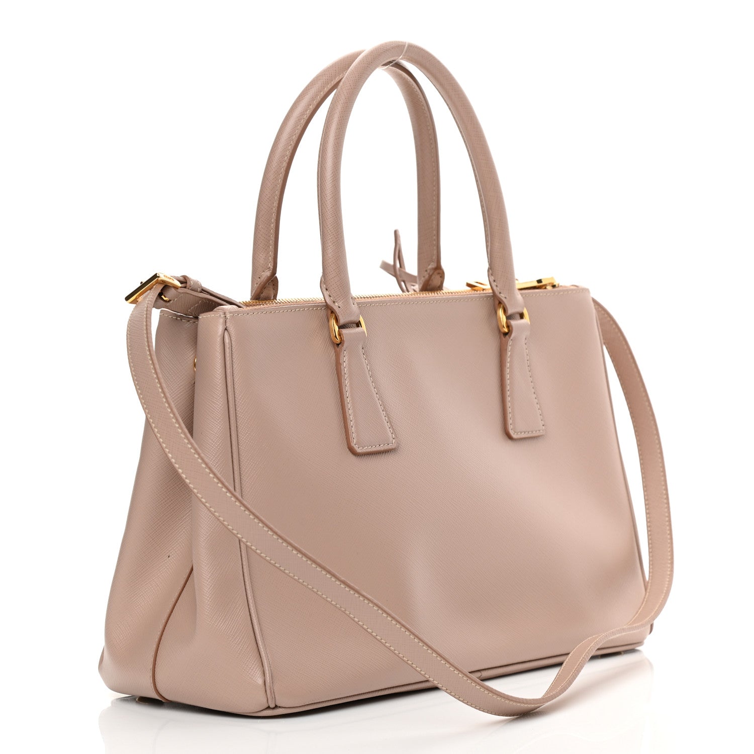 Prada Saffiano Small Galleria Double Zip Tote Cammeo 3 of 19