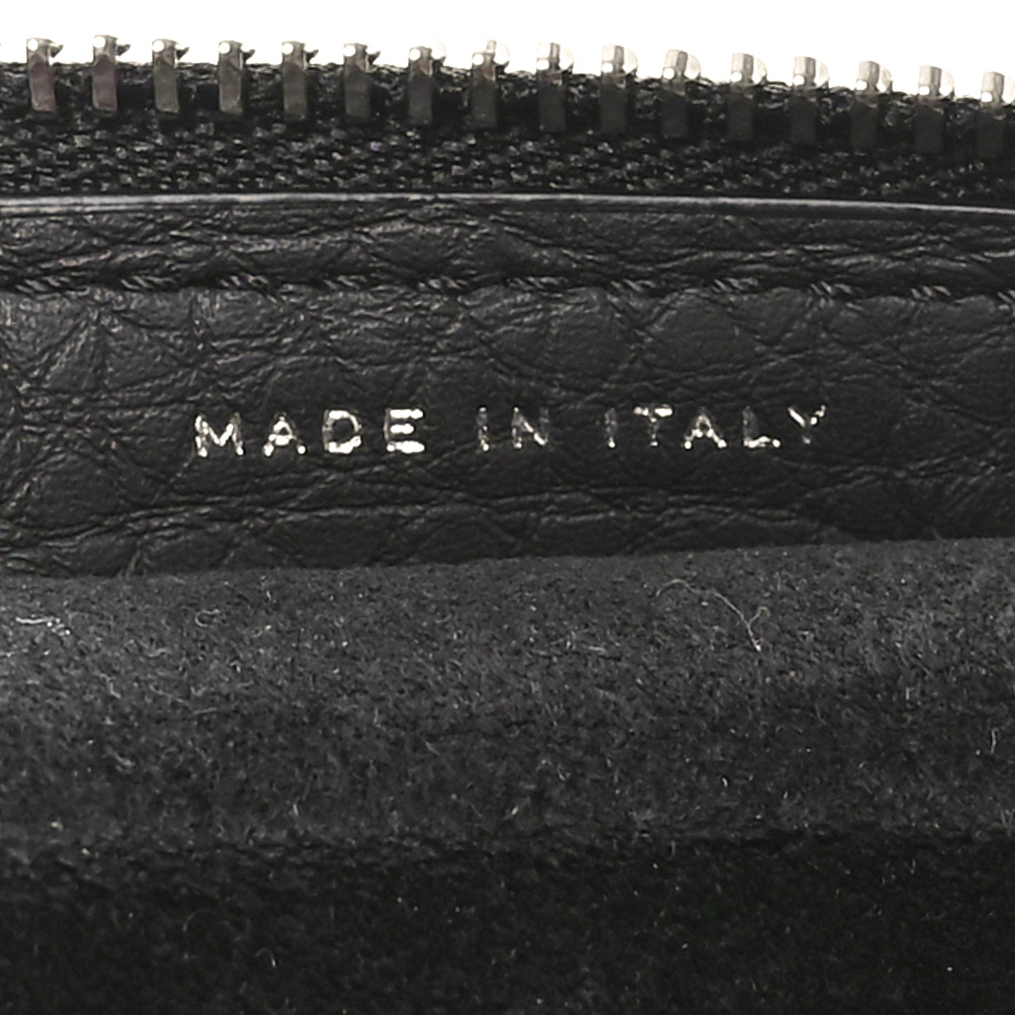 Grained Calfskin Large Slouchy Banana Bag Black