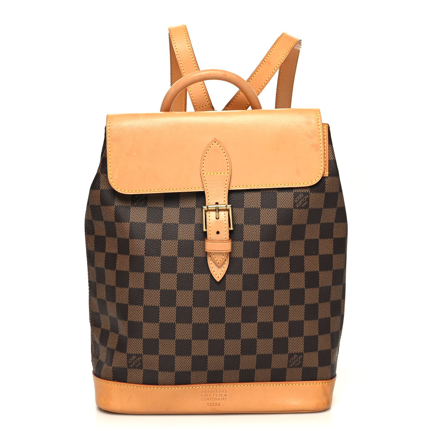 Louis Vuitton Damier Ebene Soho Centenaire Backpack 1 of 11