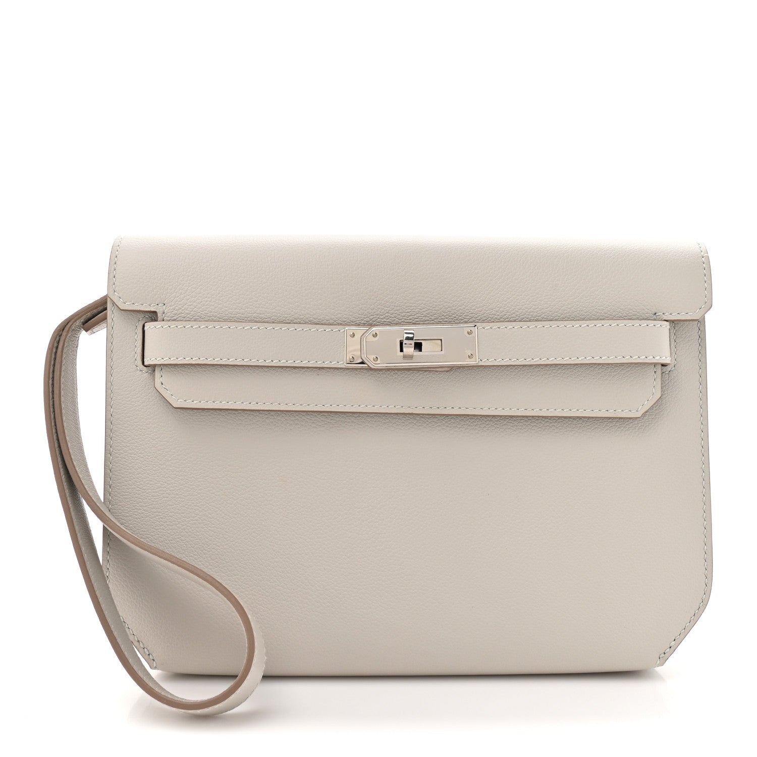 Hermes Evercolor Kelly Depeches 25 Pouch Beton 1857391 – FASHIONPHILE