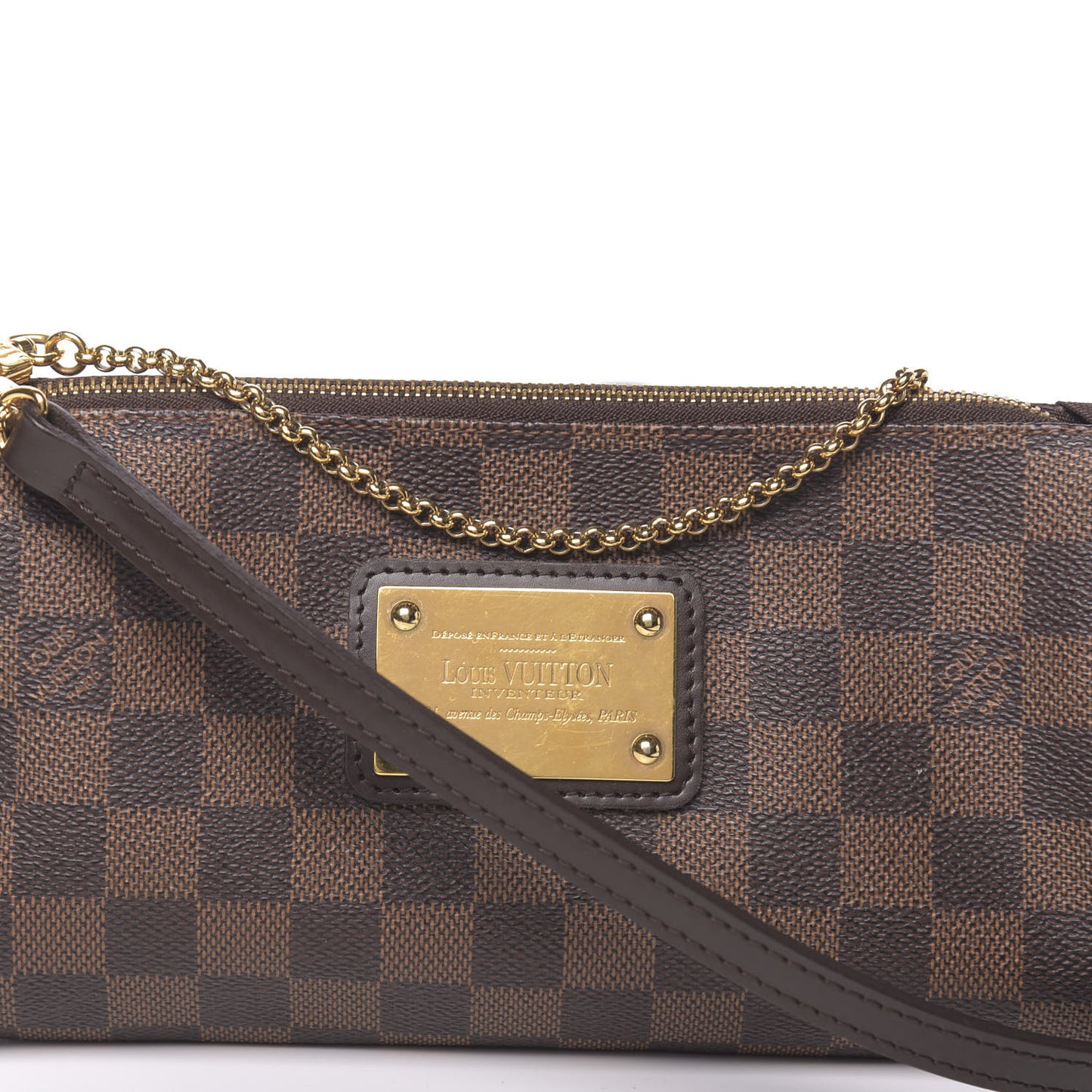 Damier Ebene Eva Clutch