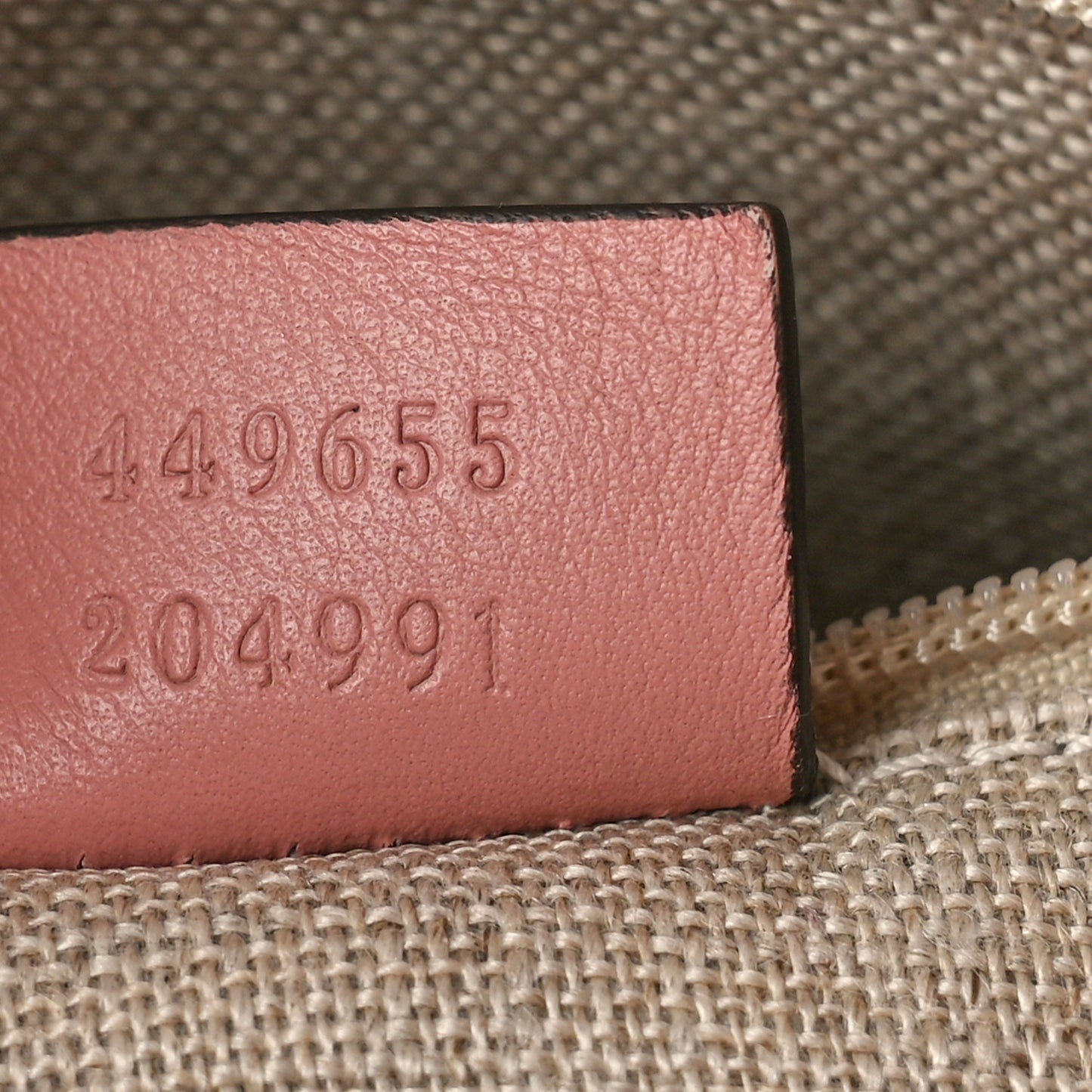 Soft Microguccissima Medium Zippered Satchel Soft Pink